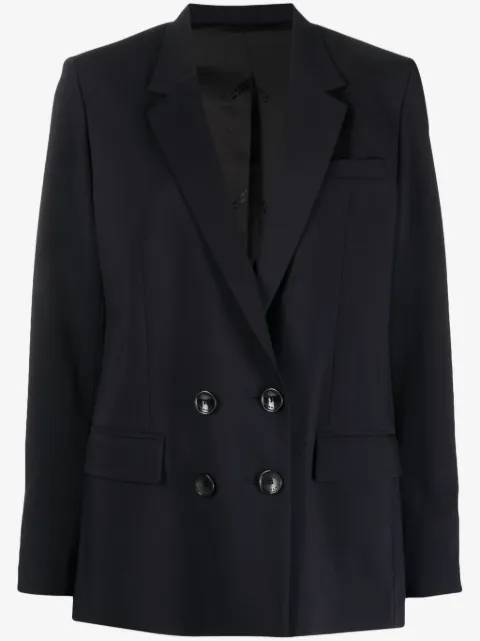 ISABEL MARANT blazer Manelle en laine vierge à boutonnière croisée