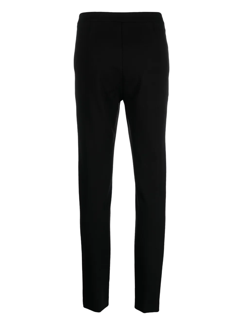 TWINSET mid-rise straight-leg trousers - Zwart