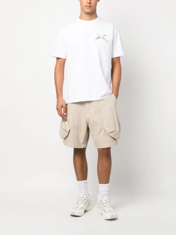 Jacquemus Croissant Puffer Cargo Shorts | Neutrals | FARFETCH