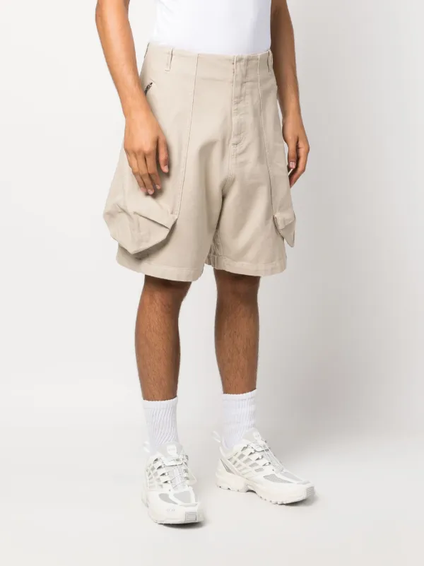 Jacquemus Croissant Puffer Cargo Shorts | Neutrals | FARFETCH