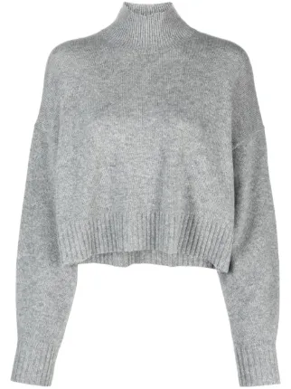 Theory cashmere crop on sale hoodie