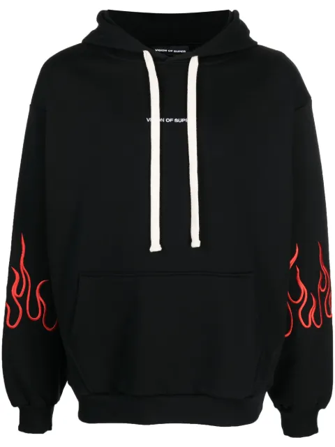 Vision Of Super hoodie con logo bordado