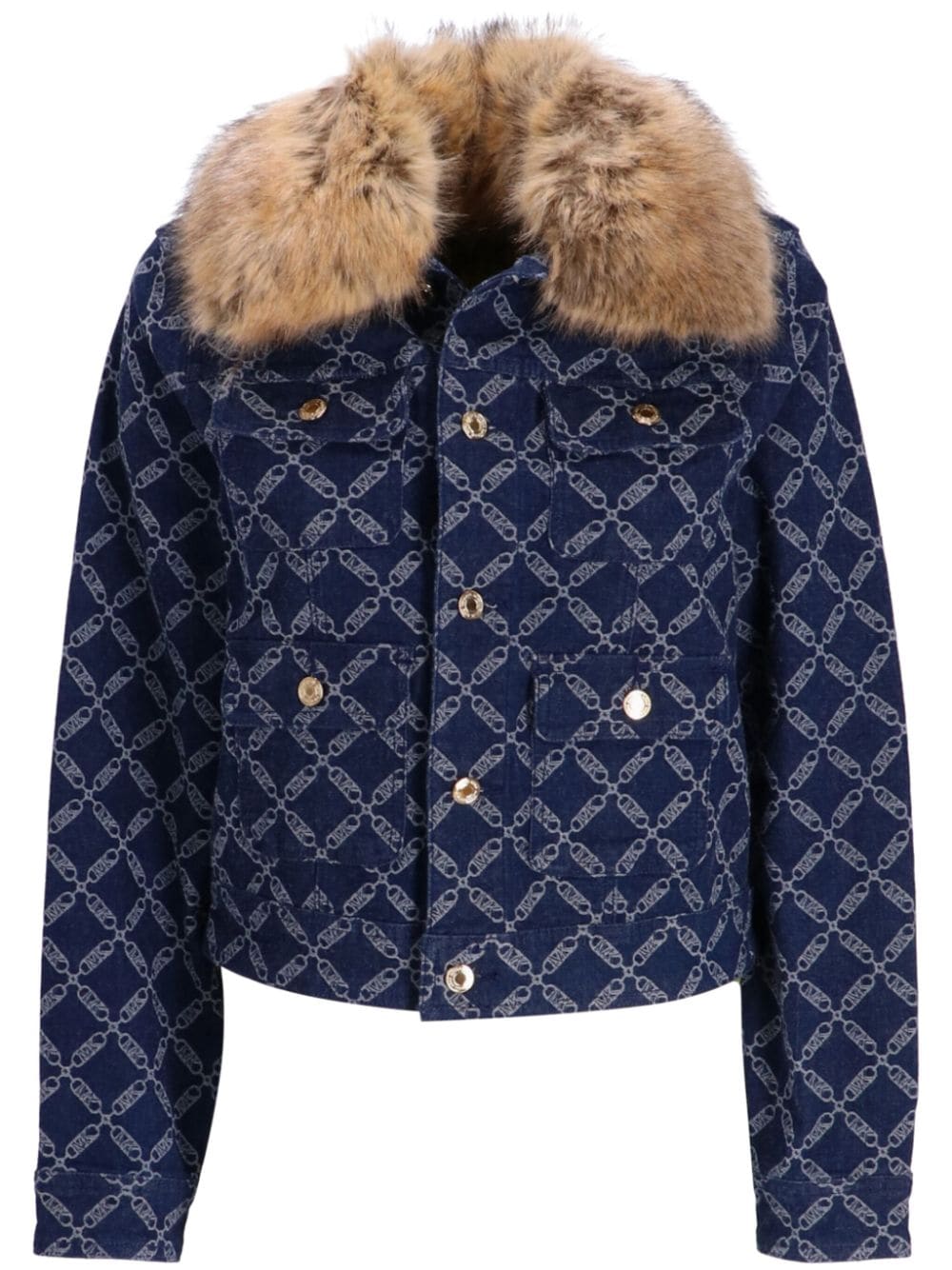 Louis Vuitton, Jackets & Coats, Louis Vuitton Monogram Detail Hooded  Denim Jacket