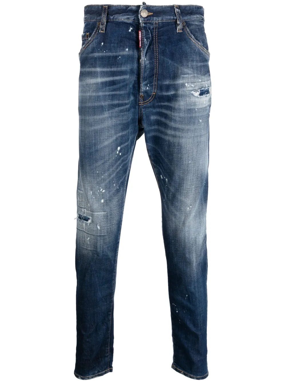 Dsquared2 Skinny jeans Blauw