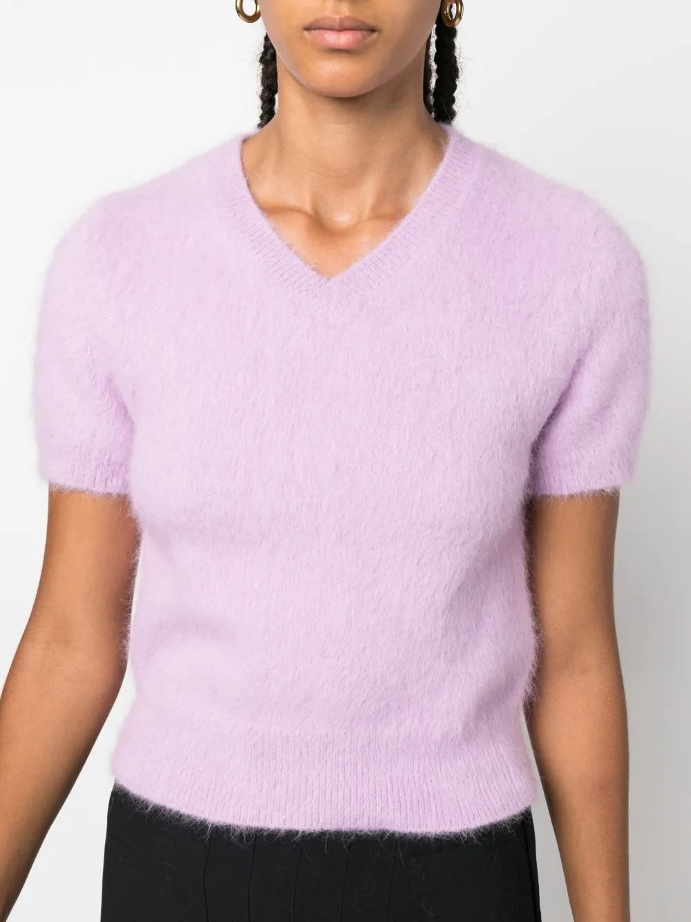 Maison Margiela Gebreide top Paars