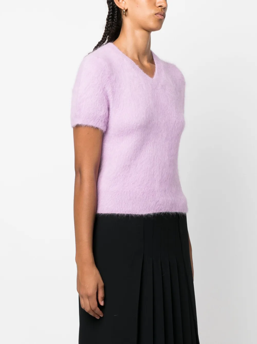 Maison Margiela Gebreide top Paars