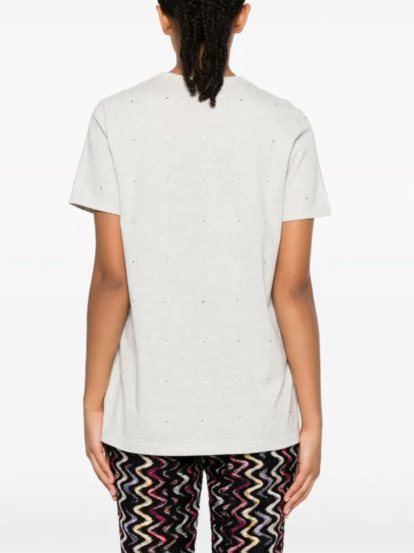 ｂａｒｒｉｅのＴシャツ Barrie ロゴ Tシャツ | グレー | FARFETCH JP