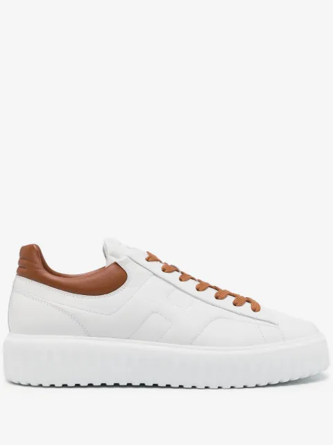 Hogan lace-up leather sneakers