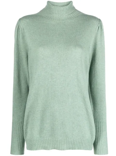 TWINSET puff-sleeve cashmere jumper