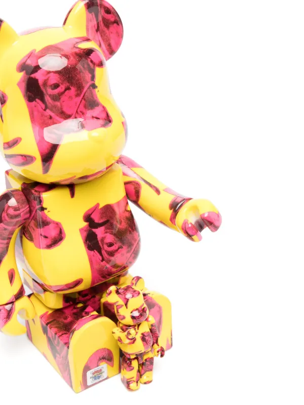 MEDICOM TOY x Andy Warhol BE@RBRICK 100% + 400% フィギュア セット 