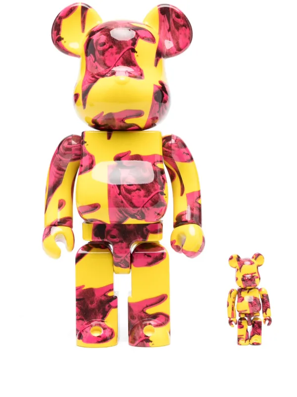 MEDICOM TOY x Andy Warhol BE@RBRICK 100% + 400% フィギュア セット ...