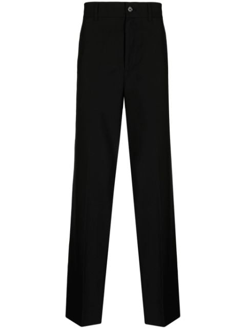 Feng Chen Wang lambs wool straight-leg trousers 