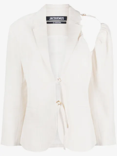 Jacquemus Blazer asimmetrico La veste Galliga