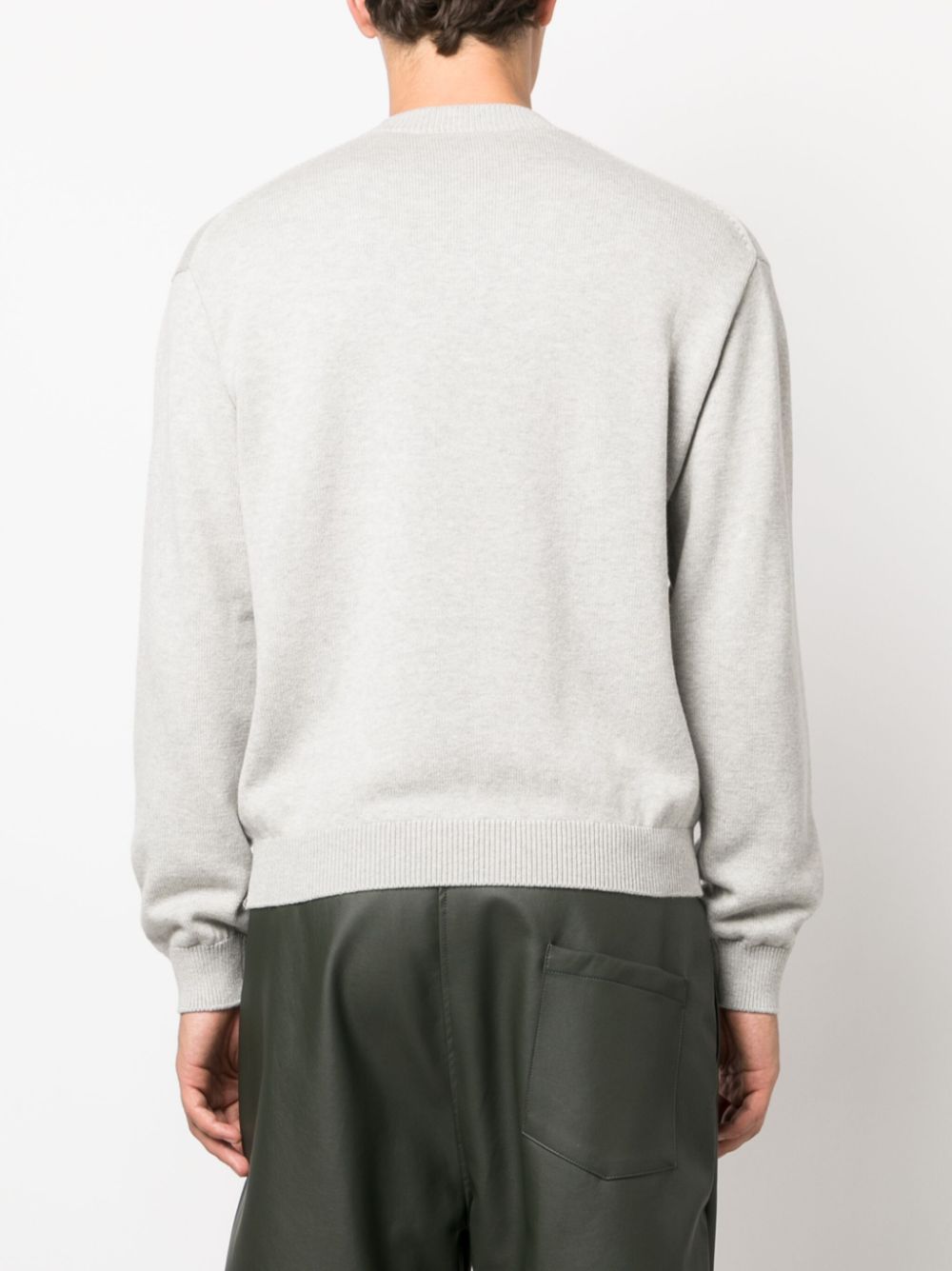 Kenzo logo-patch wool-cotton sweatshirt Men