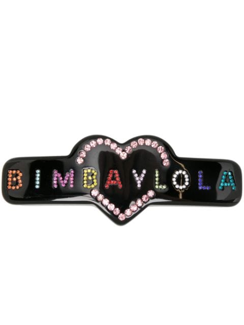 Bimba y Lola barrette à logo strassé