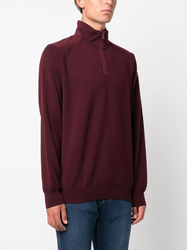 Paul and shark half best sale zip sweatshirt