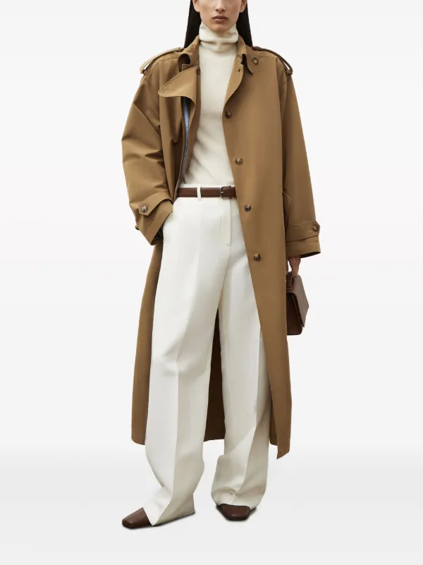 Belted discount frock coat