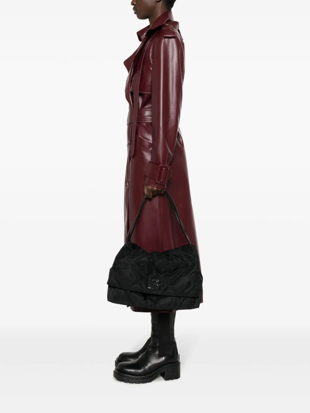 Bimba y Lola Shopper met logo - Zwart