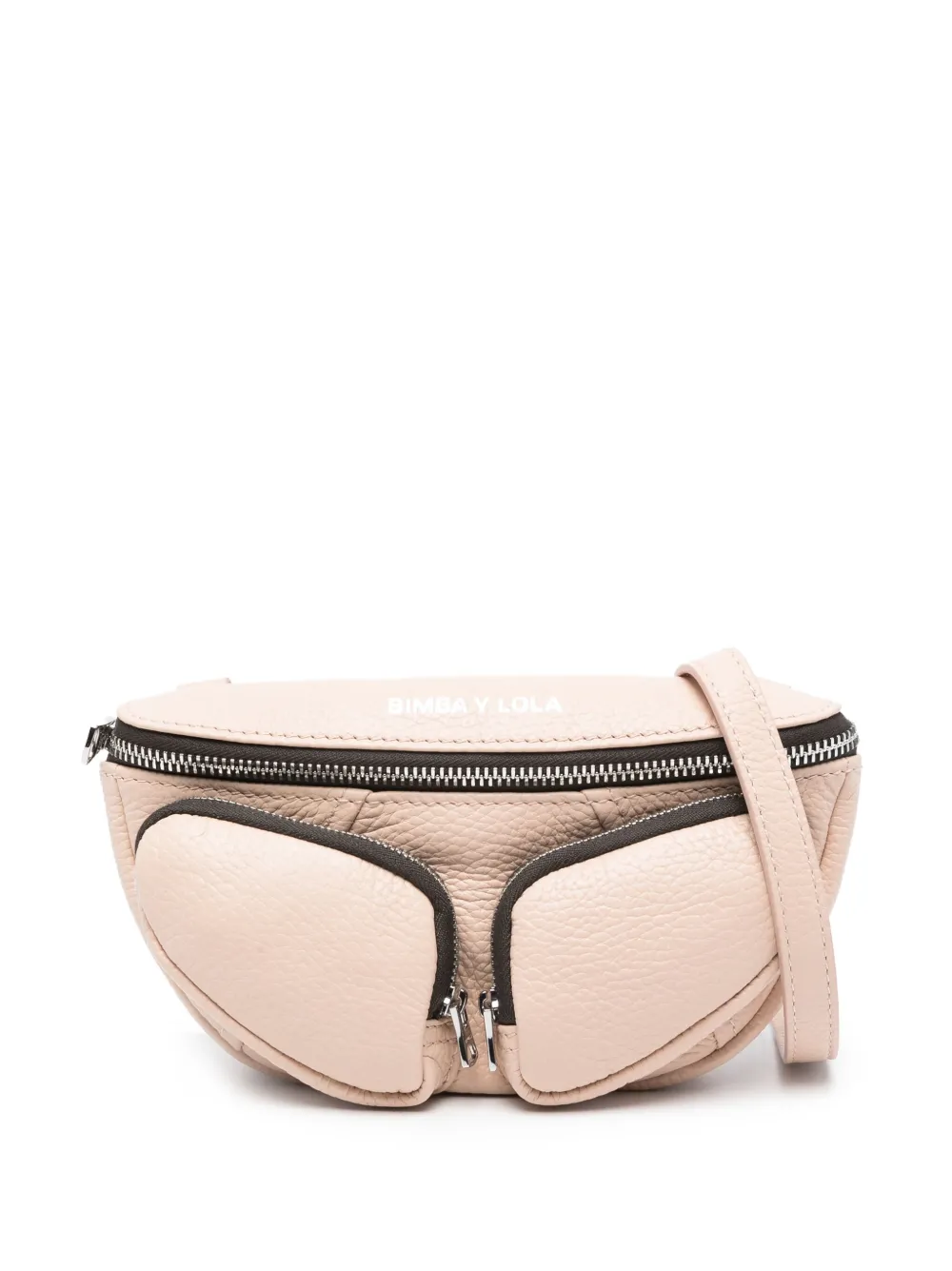 Bimba y Lola Mini pebbled leather Bumbag Farfetch