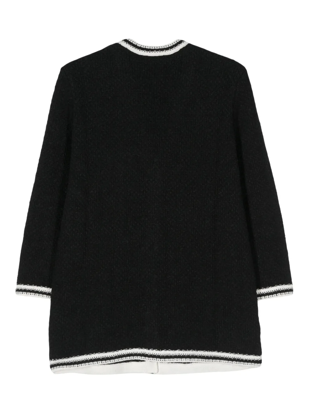 Bimba y Lola Vest met contrasterend detail - Zwart