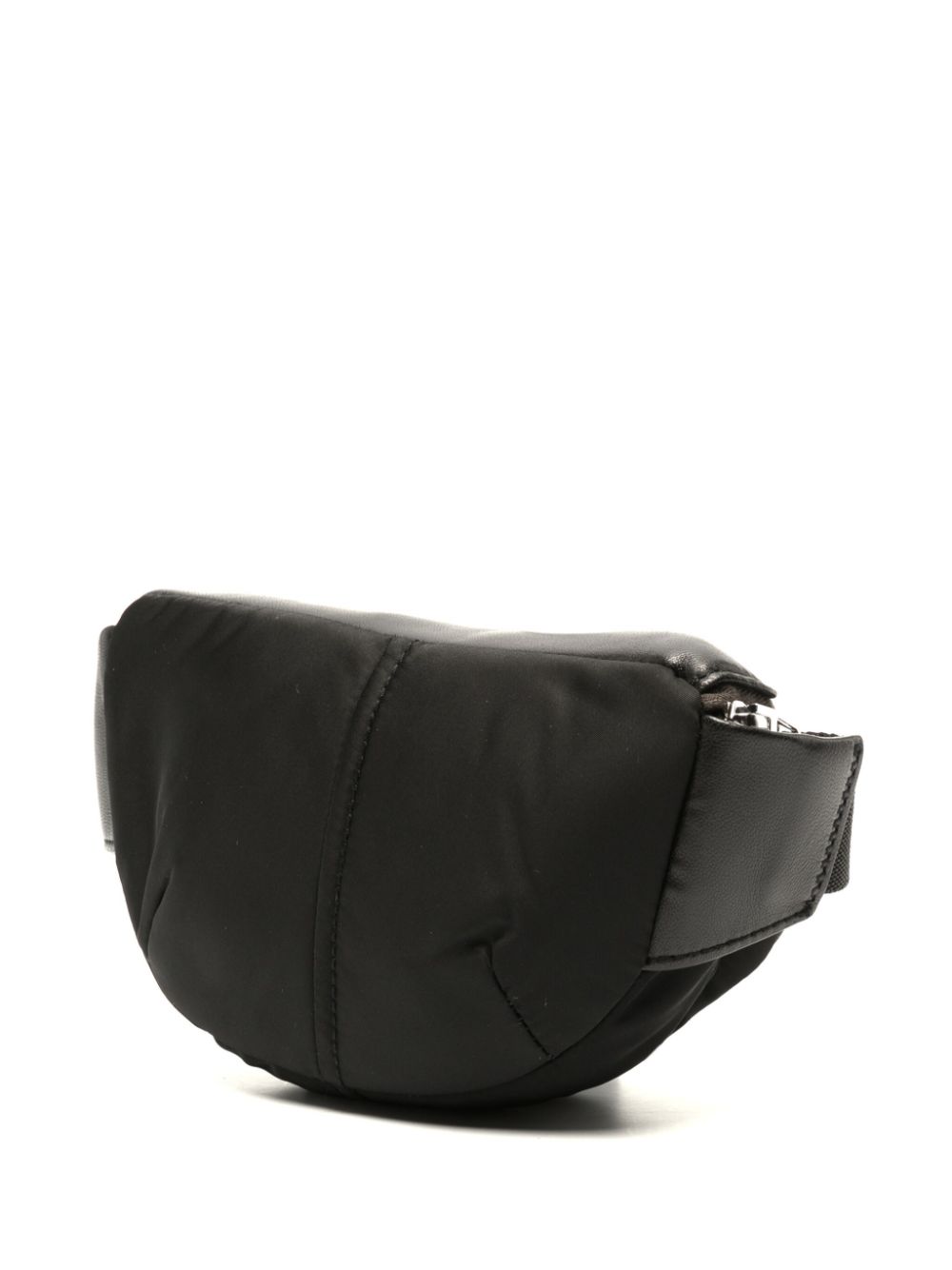 Shop Bimba Y Lola Mini Pocket Leather Belt Bag In Schwarz