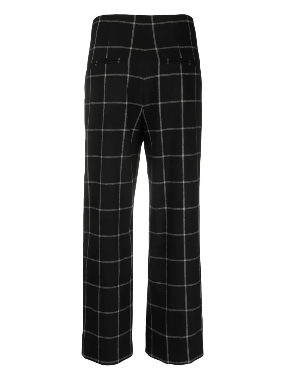 Bimba y Lola Geruite pantalon - Zwart
