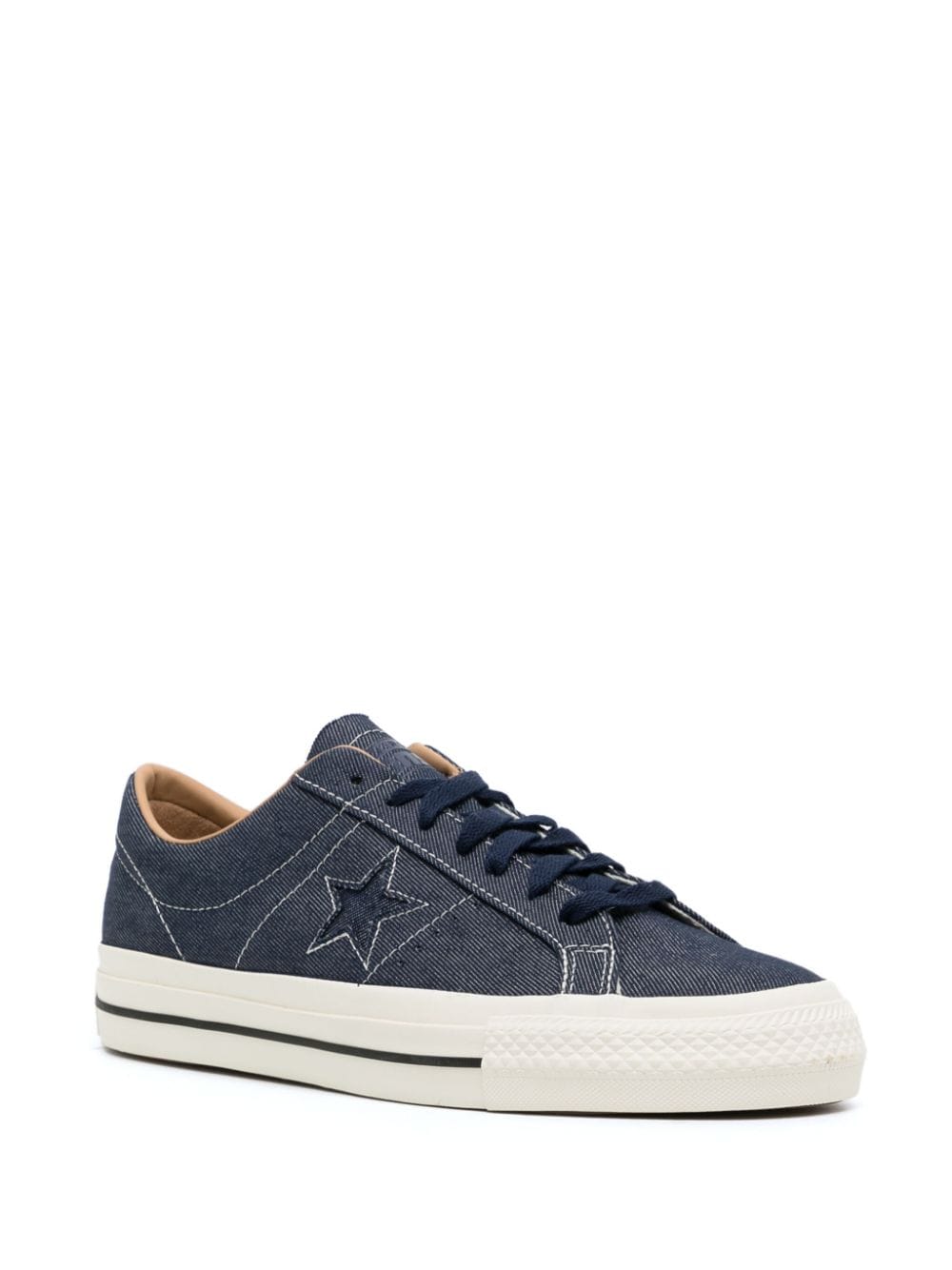 Shop Converse One Star Pro Ox Low-top Sneakers In Blue
