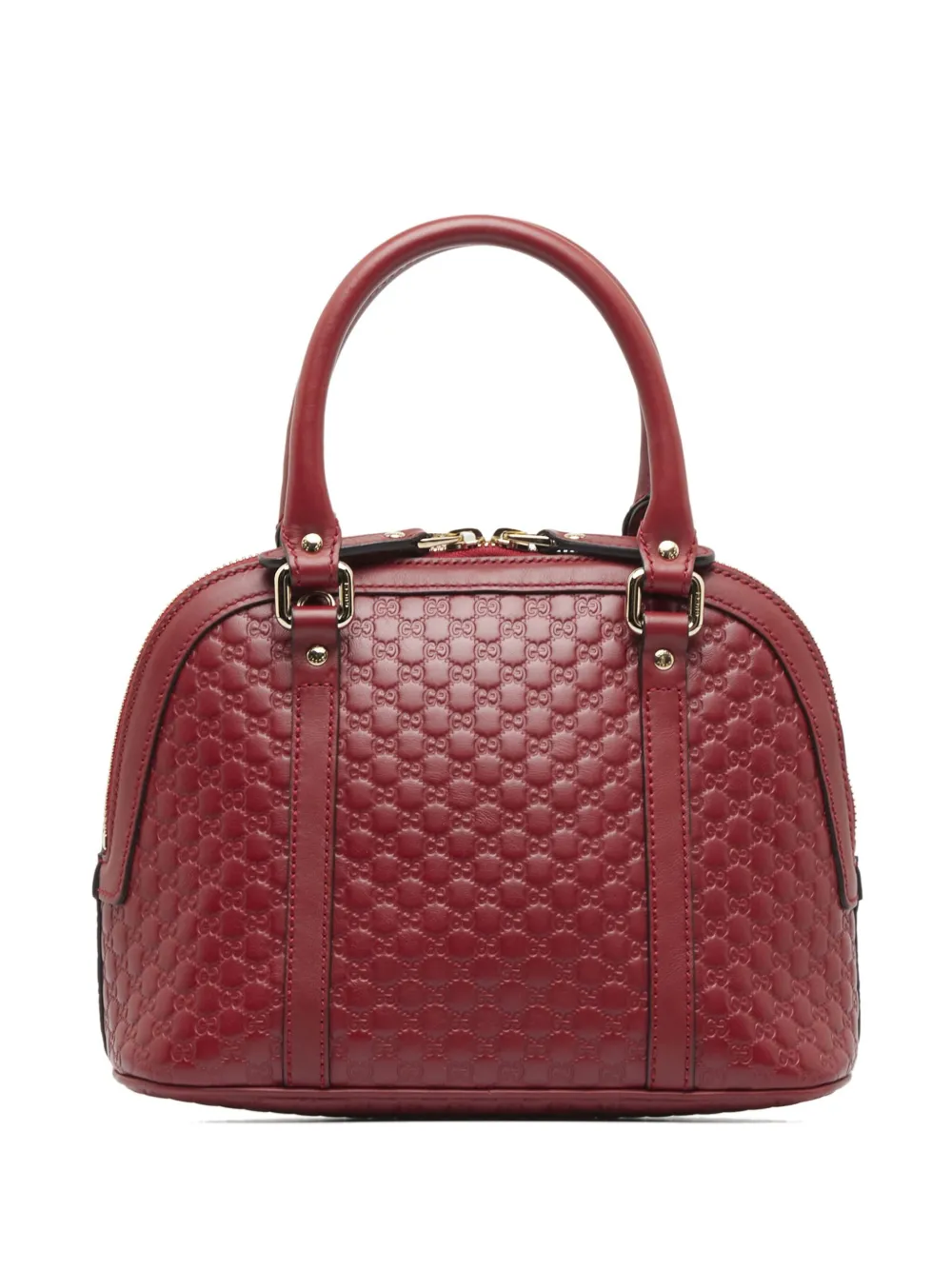 Gucci Pre-Owned Microguccissima Domekleine handtas - Rood