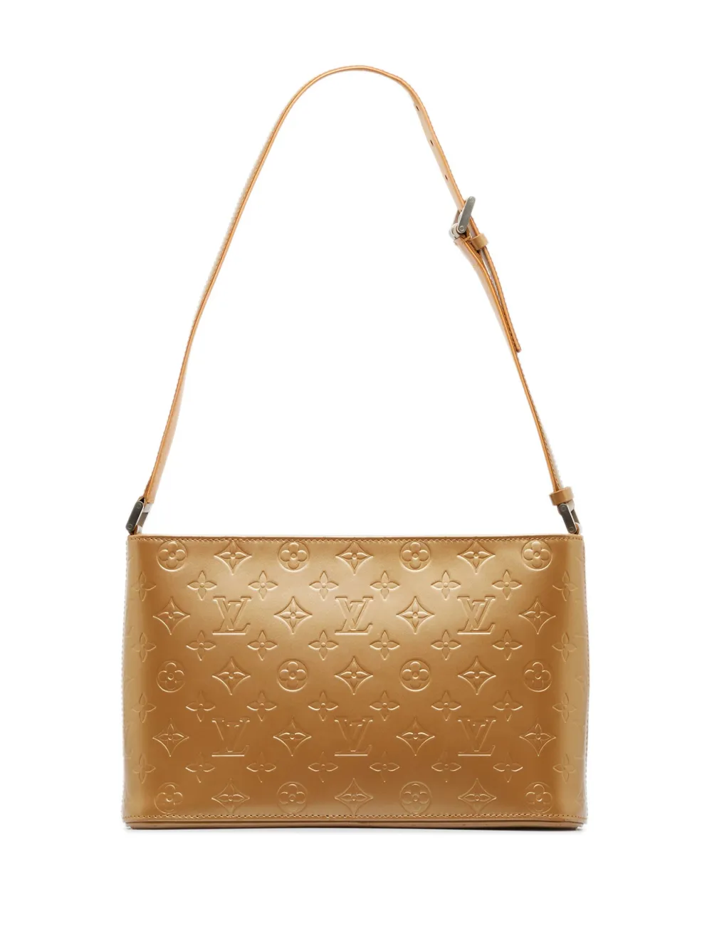 Louis Vuitton 2003 pre-owned Mat Alston schoudertas met monogram - Bruin