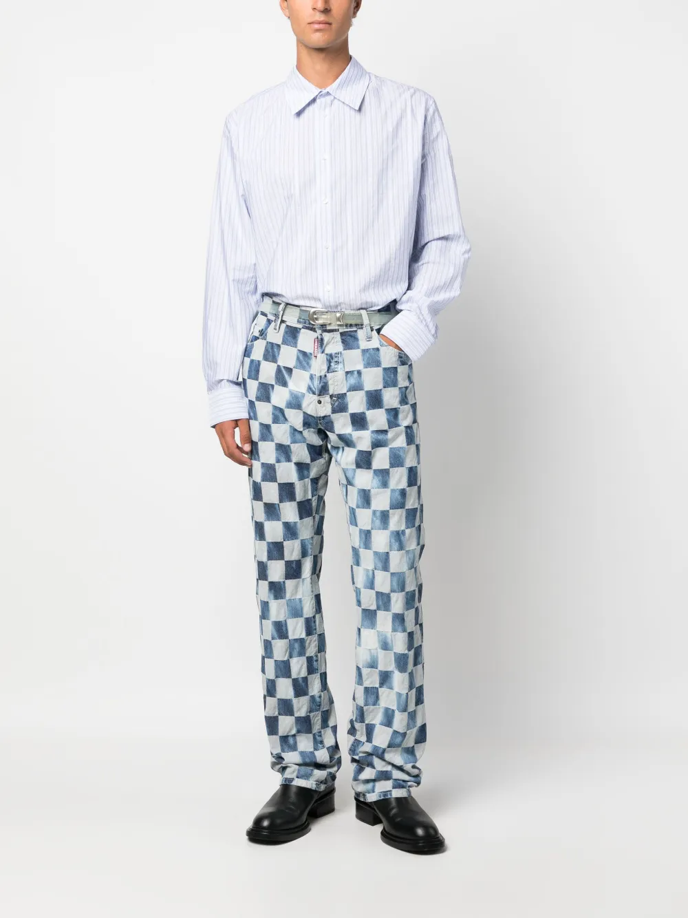 DSQUARED2 Straight jeans - Blauw