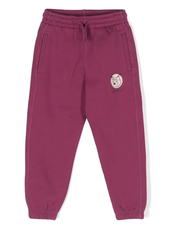 White track store pants kids