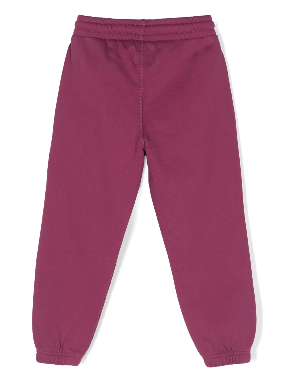 Shop Off-white Logo-print Cotton Track Pants In Pink