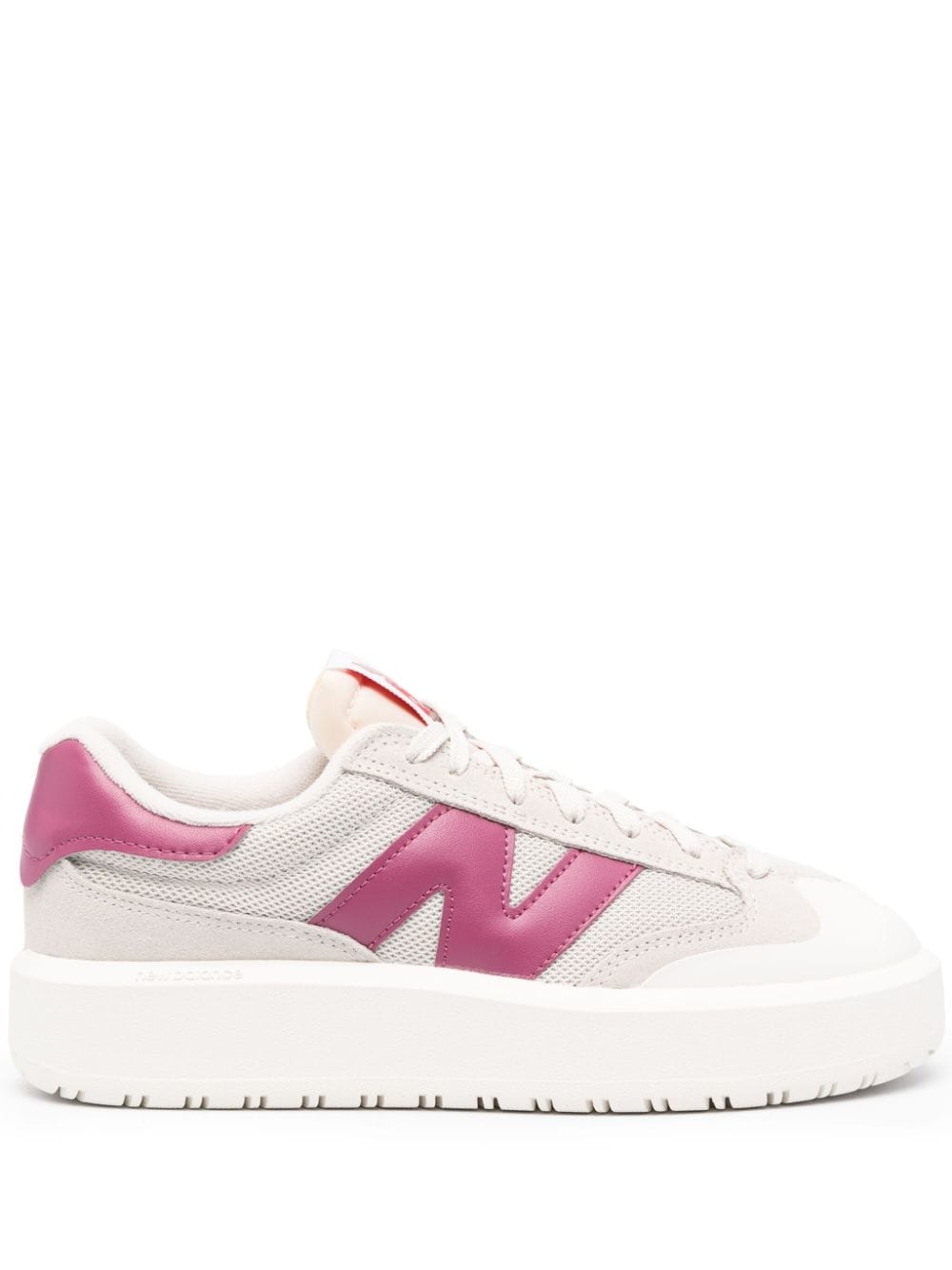 New Balance Ct302 Panelled Sneakers In Nude