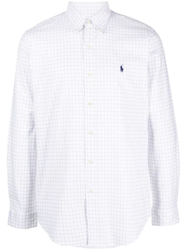 polo dress shirt white