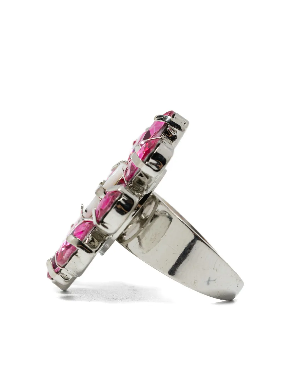 Charles Jeffrey Loverboy Crazy Daizy Ring In White