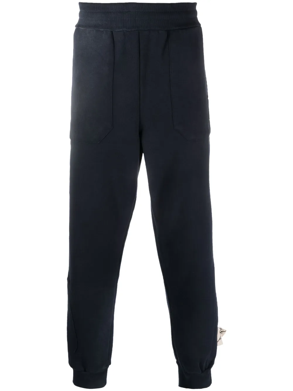 Shop A-cold-wall* Shiraga Cotton-blend Track Pants In Blue