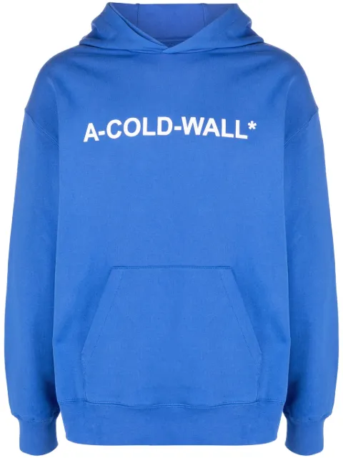 A-COLD-WALL* Essentials logo-print cotton hoodie