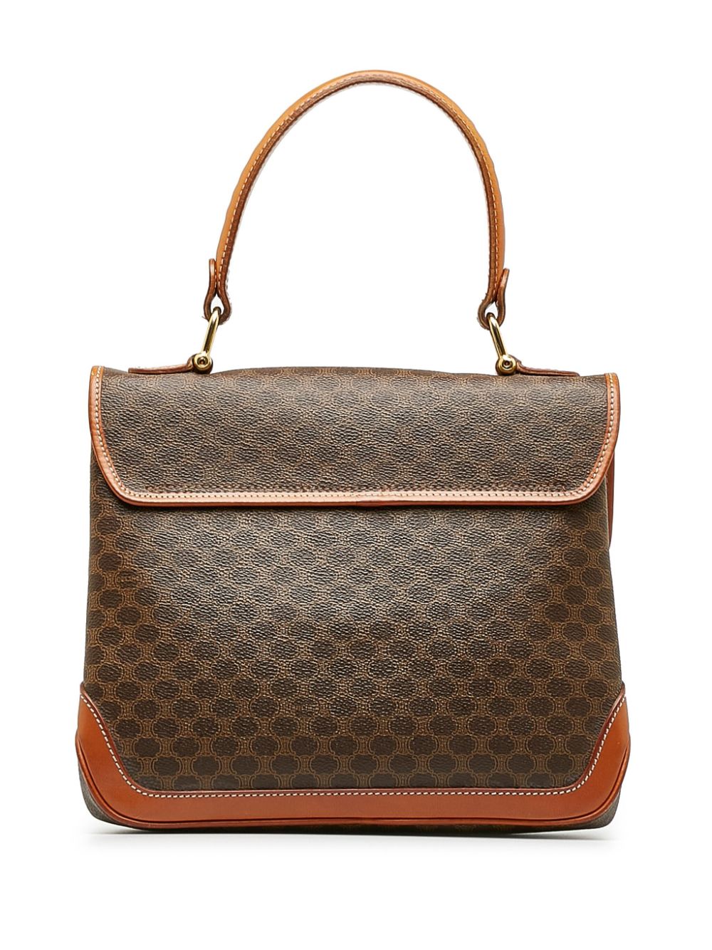 Céline Pre-Owned Macadam handtas met detail - Bruin