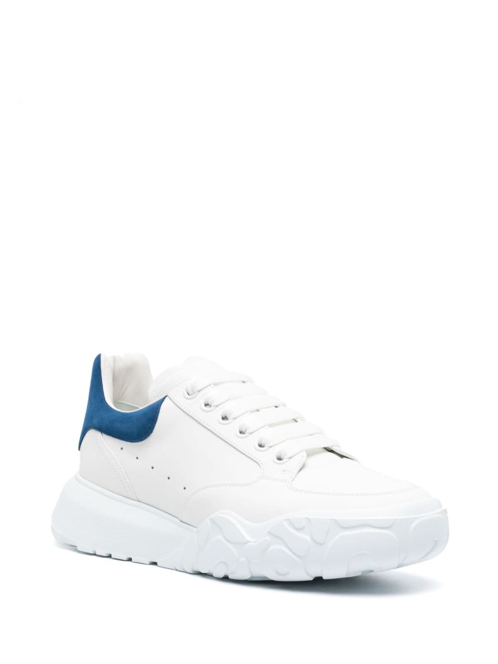 Alexander McQueen Court leren sneakers - Wit