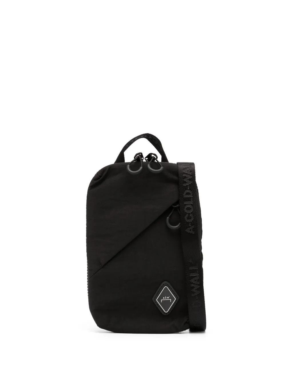 A-cold-wall* Diamond Lanyard Messenger Bag In Black