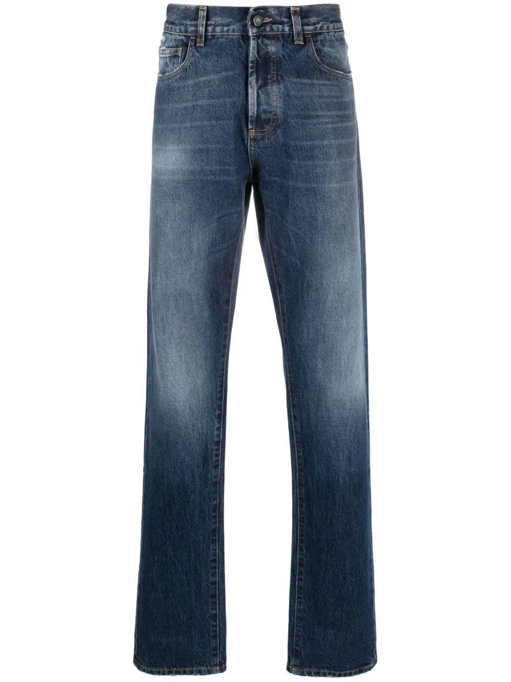 A-COLD-WALL* vintage-wash straight-leg jeans - Blue