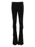 Charles Jeffrey Loverboy buckle-embellished trousers - Black