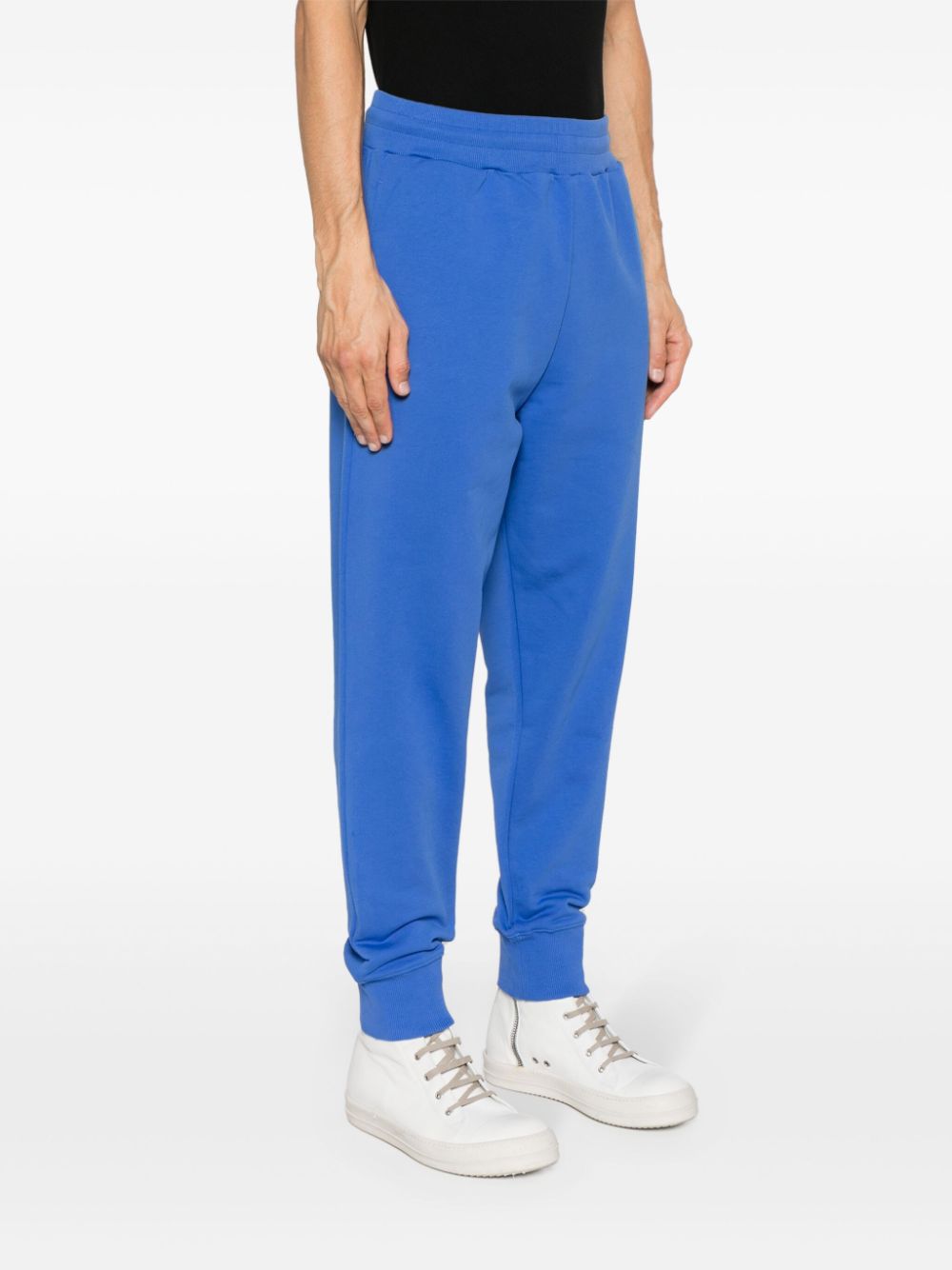 Shop A-cold-wall* Essentials Logo-print Track Pants In Blau