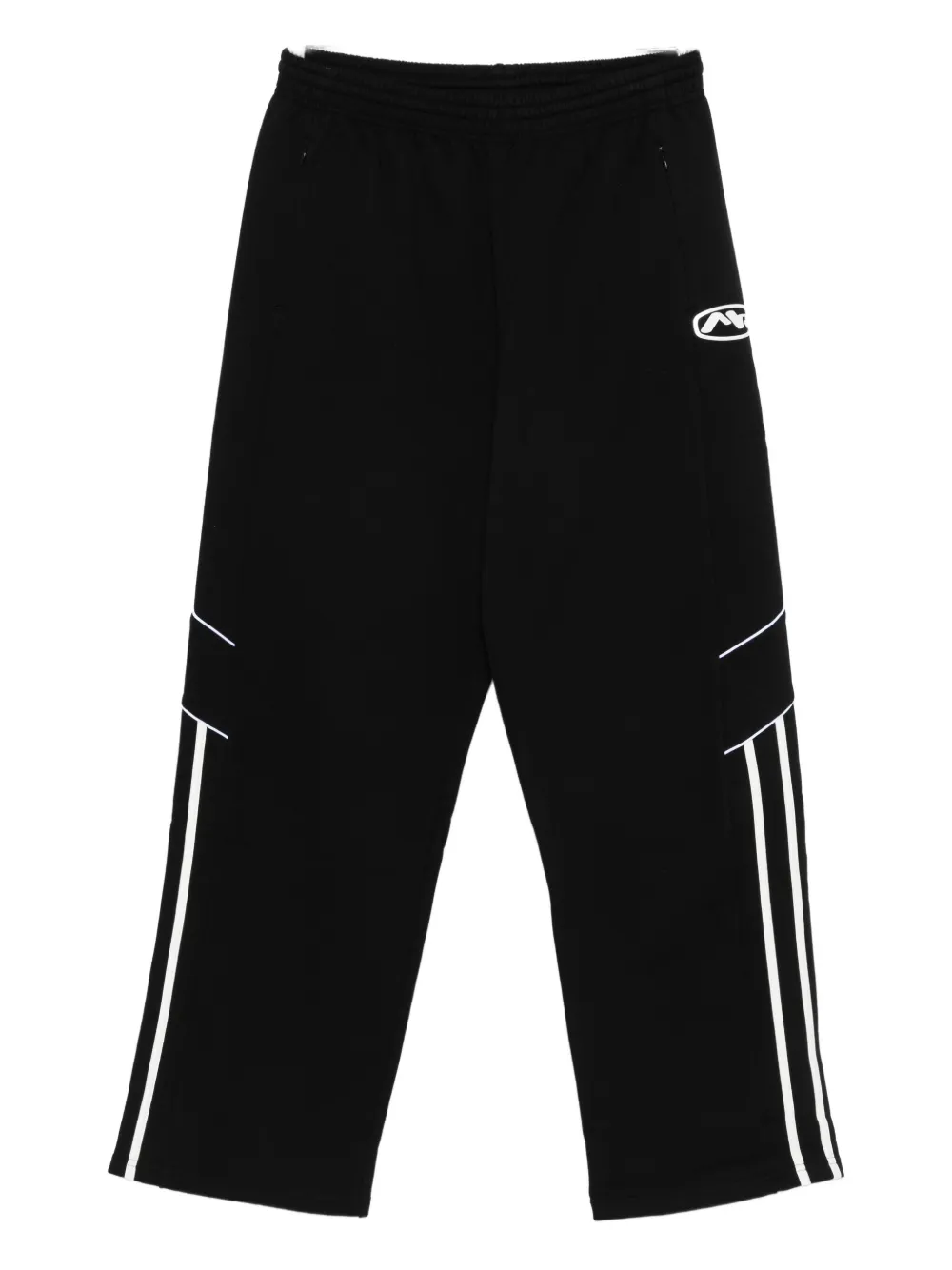 Martine Rose panelled track pants Zwart