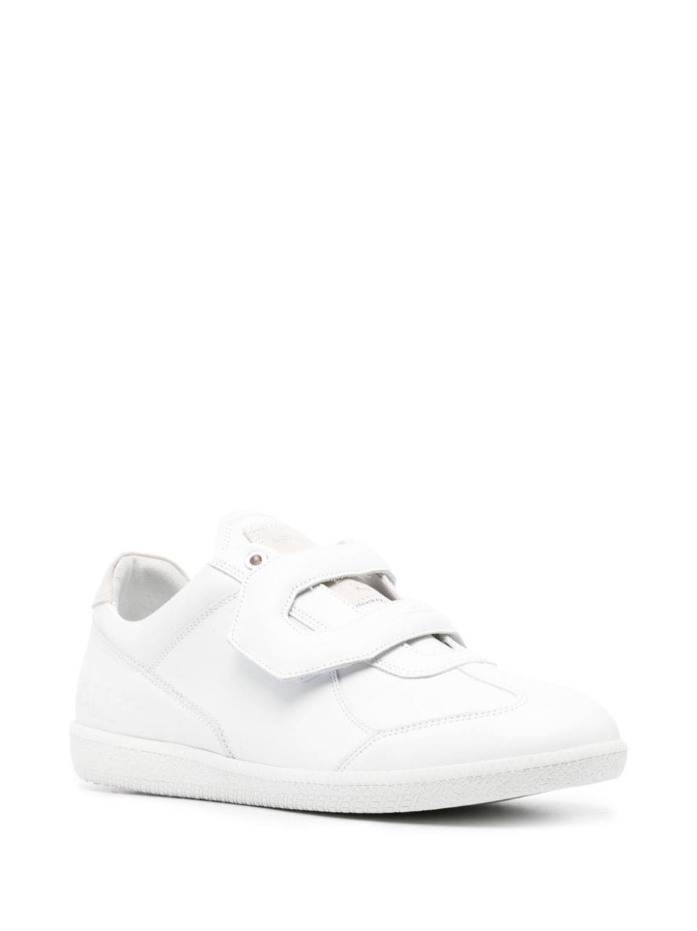 Shop A-cold-wall* Shard Touch-strap Sneakers In White