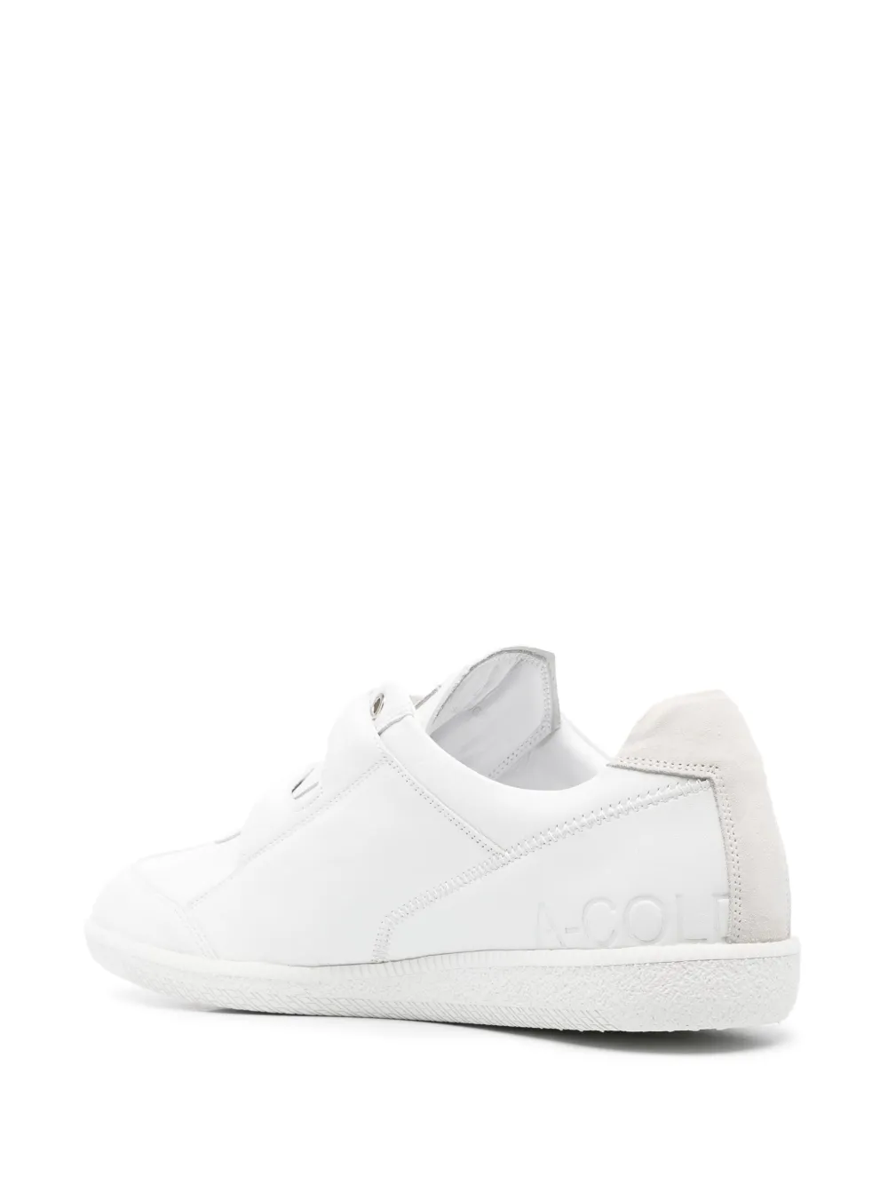 A-cold-wall* White Shard Strap Sneakers In White