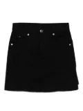 Charles Jeffrey Loverboy stud-embellished denim mini skirt - Black