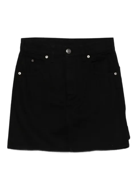 Charles Jeffrey Loverboy stud-embellished denim mini skirt