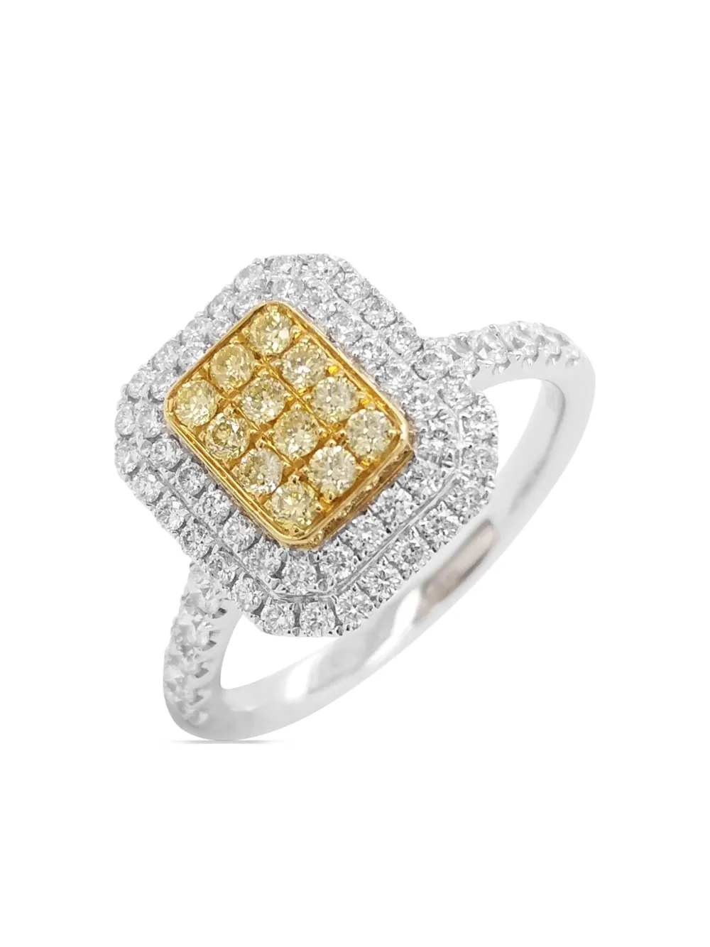 HYT Jewelry "Anello da cocktail in platino, acquamarina e diamanti" | Alta gioielleria | Image 4