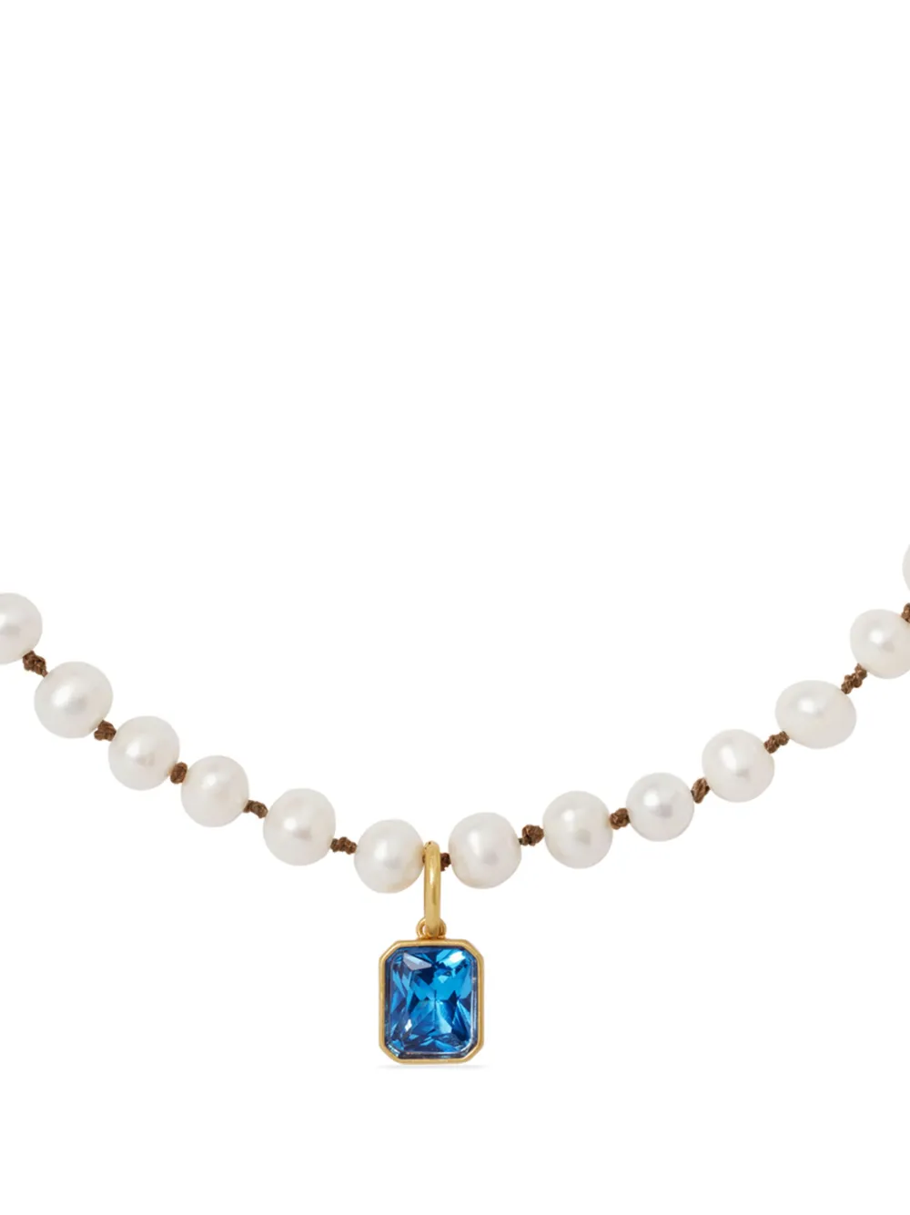 Roxanne Assoulin Blue Lagoon pearl necklace - Wit